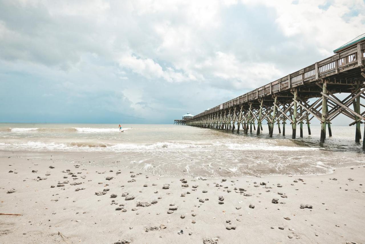 The Folly Feeling 1 Block To Beach Folly Beach Exterior foto